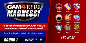 CAM4 Launches Top Tag Madness