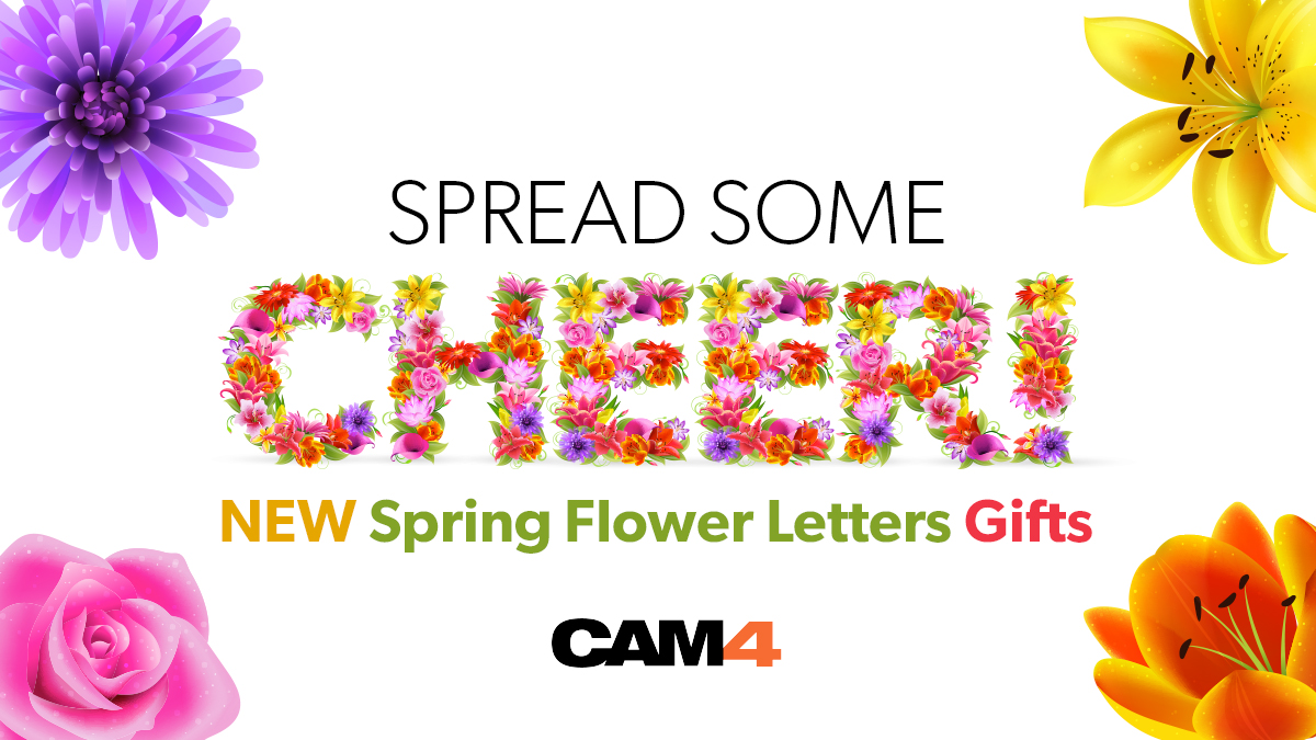 We’ve added new Spring Flower Letters gifts!