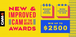 CAM4 Launches New and Improved Cam of the Month Awards