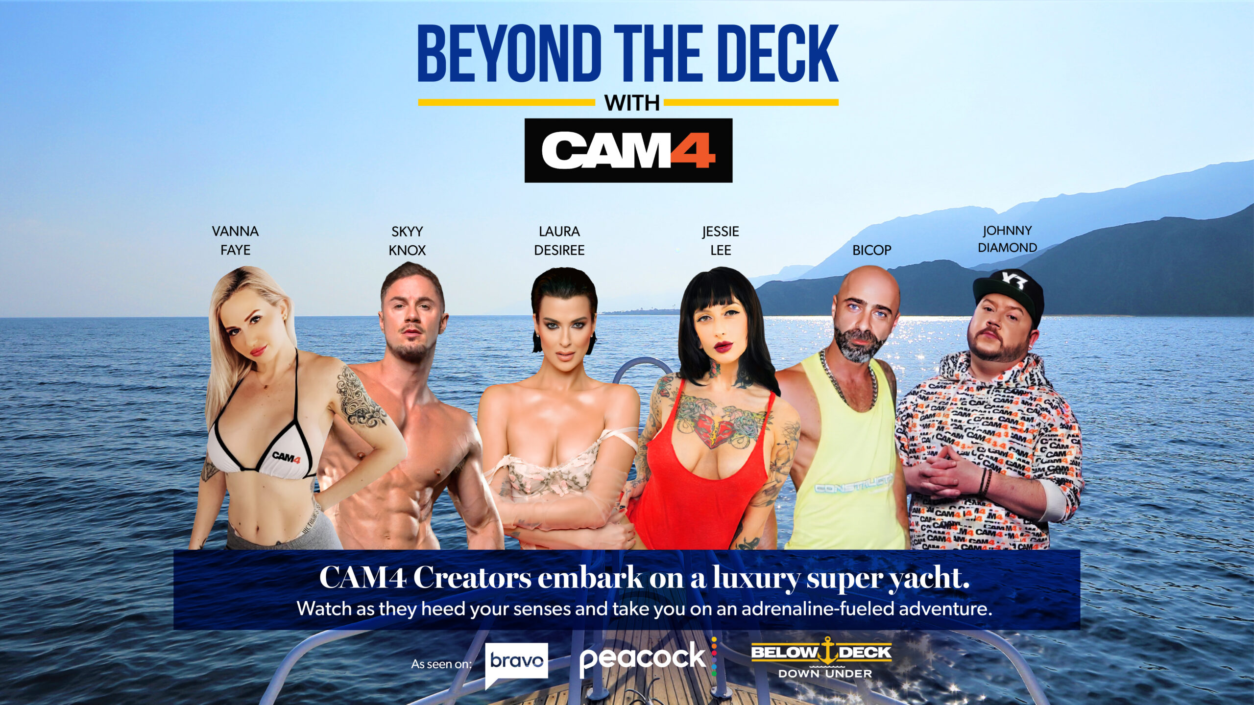 Dive Into Bravo TV’s Below Deck: Down Under with CAM4 Creators.