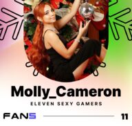 12 Girls of XXXMAS on FAN5: Molly_Cameron – Eleven Sexy Gamers