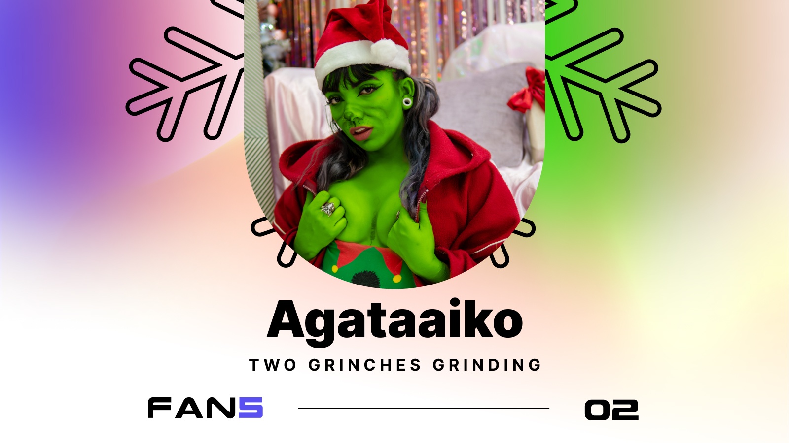 12 Girls of XXXMAS on FAN5: Agataaiko – Two Grinches Grinding