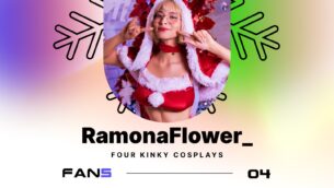 12 Girls of XXXMAS on FAN5: RamonaFlower_  Four Kinky Cosplays