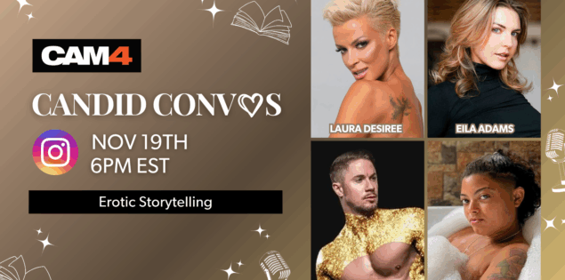 Candid Convos gets imaginative as we open up to Erotic Storytelling