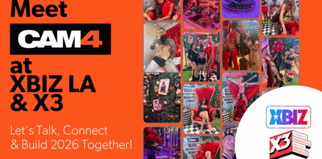 Meet CAM4 at XBIZ LA & X3