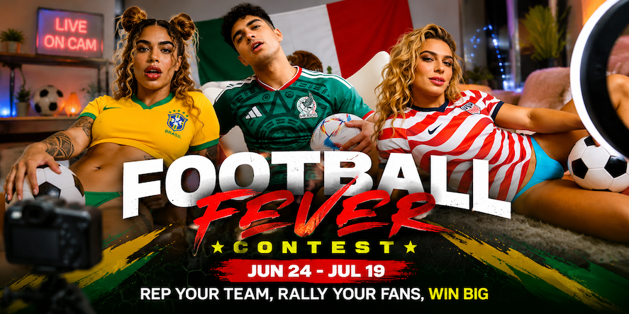 ⚽ It’s Contest Time ⭐ Win with CAM4’s Super Sports Niche!