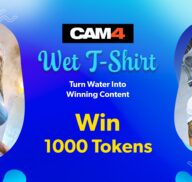 Vote for CAM4’s Wet T-Shirt Stars 💦 Watch the live streams!