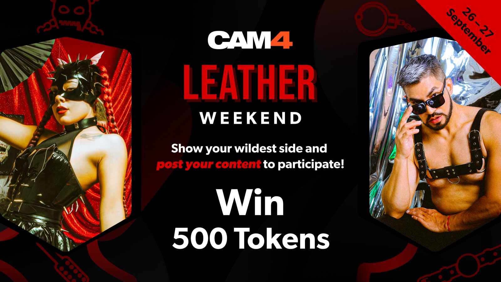 Get Wicked & Vote for Your Favorite at Our Sinful Leather Weekend 😈