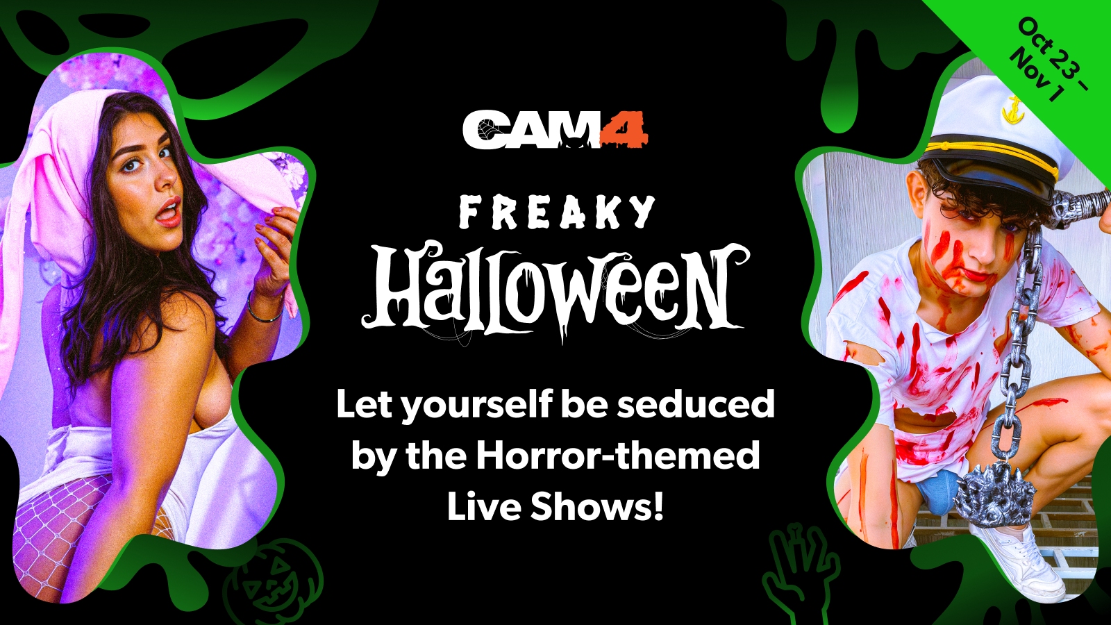 Get Your Fright On & Vote for Your Favorite This Halloween!
