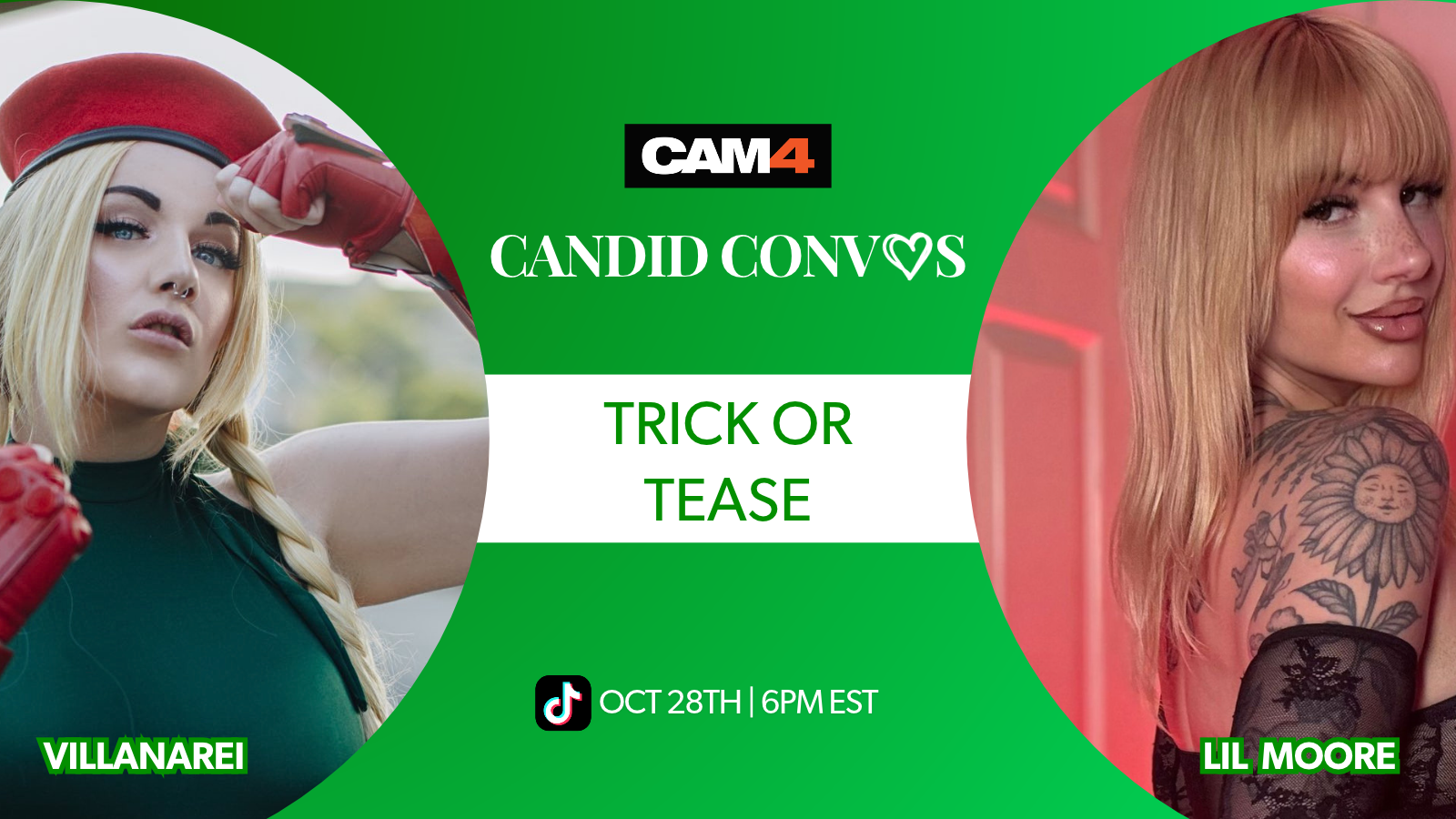 Candid Convos : Trick or Tease, Cosplay & Alter Egos, and NOW on TikTok